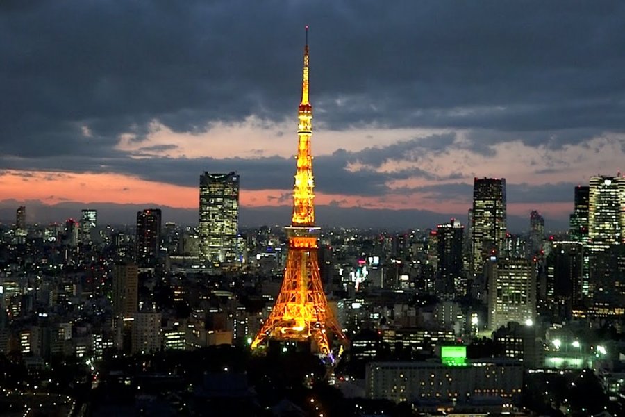 도쿄타워 감상하기 가장 좋은 스팟